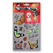 Opakowanie Naklejki holographic butterflies PENMATE