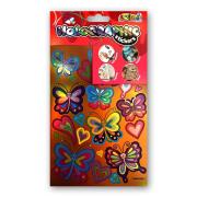 Opakowanie Naklejki holographic butterflies PENMATE