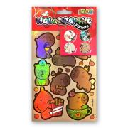 Opakowanie Naklejki holographic capybara PENMATE