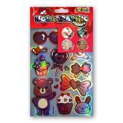 Opakowanie Naklejki holographic cute teddy PENMATE