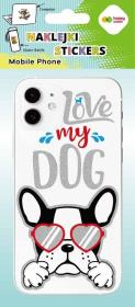 Opakowanie Naklejki Mobile Love Dog 90x205 HAPPY COLOR