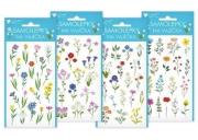 Opakowanie Naklejki na jajka Łąka 8x14,5cm MIX