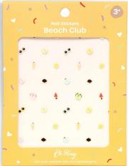 Opakowanie Naklejki na paznokcie dla dzieci Beach Club