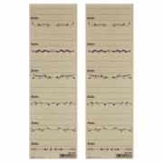 Opakowanie Naklejki na przetwory Vintage (25szt)