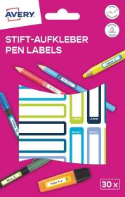 Opakowanie Naklejki na przybory do pisania - 50x10mm