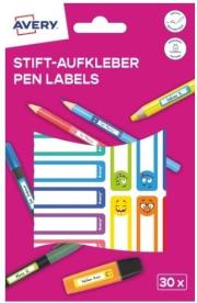 Opakowanie Naklejki na przybory do pisania