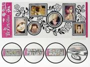 Naklejki na ścianę z ramką na zdjęcia. Wydawca: ADAR. Dadada.pl Opakowanie Naklejki na ścianę z ramką na zdjęcia