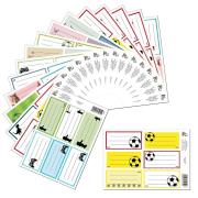 Opakowanie Naklejki na zeszyt Chłopcy mix (25szt)