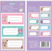 Naklejki na zeszyty Girls 9szt. Wydawca: INTERDRUK. Dadada.pl Opakowanie Naklejki na zeszyty Girls 9szt