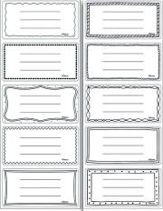 Opakowanie Naklejki na zeszyty pasek Unisex