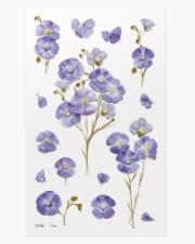 Opakowanie Naklejki ozdobne kwiaty Len zwyczajny