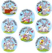 Opakowanie Naklejki papierowe na taśmie 25mm 500szt