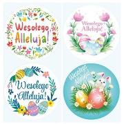 Opakowanie Naklejki papierowe na taśmie 38mm 300szt