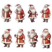 Naklejki papierowe na taśmie Mikołaje 250szt. Wydawca: Titanum. Dadada.pl Opakowanie Naklejki papierowe na taśmie Mikołaje 250szt