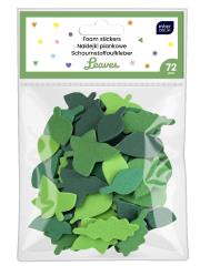 Opakowanie Naklejki piankowe samoprzylepne Leaves 72szt