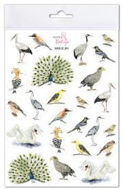 Opakowanie Naklejki Ptaki 2