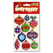 Opakowanie Naklejki puffy Christmas Balls
