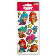 Opakowanie Naklejki puffy Happy Mermadis