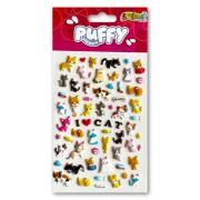 Opakowanie Naklejki puffy I Love Cat