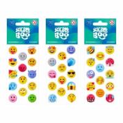 Naklejki Sticker BOO Emotikony mix. Wydawca: Sticker Boo. Dadada.pl Opakowanie Naklejki Sticker BOO Emotikony mix