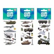 Naklejki Sticker BOO Militari mix. Wydawca: Sticker Boo. Dadada.pl Opakowanie Naklejki Sticker BOO Militari mix