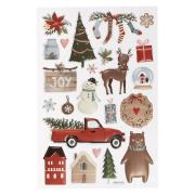 Naklejki świąteczne 3D. Wydawca: ARPEX. Dadada.pl Opakowanie Naklejki świąteczne 3D