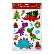 Opakowanie Naklejki świąteczne dinozaury Boże Narodzenie