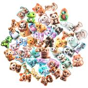 Naklejki winylowe - kreskówkowe zwierzątka 4-6cm. Wydawca: Dalprint. Dadada.pl Opakowanie Naklejki winylowe - kreskówkowe zwierzątka 4-6cm