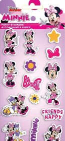 Naklejki wypukłe Minnie. Wydawca: Diakakis. Dadada.pl Opakowanie Naklejki wypukłe Minnie