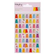 Opakowanie Naklejki wypukłe Misiowe Żelki