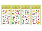 Opakowanie Naklejki  żelowe na jajka 9x19cm 1szt.mix