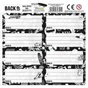 Opakowanie Nalepki na zeszyty BackUp 7 A57 (25szt) DERFORM