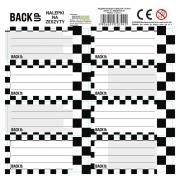 Opakowanie Nalepki na zeszyty BackUp 7 A94 (25szt) DERFORM