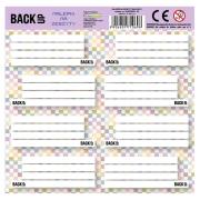Opakowanie Nalepki na zeszyty Backup 8 a 01 (25szt) DERFORM
