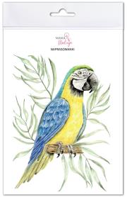 Opakowanie Naprasowanki Ara niebiesko-żółta