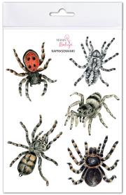 Opakowanie Naprasowanki Pająki