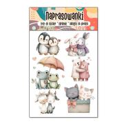 Opakowanie Naprasowanki Termo Naklejki na Ubrania Miłość