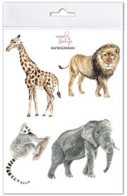 Opakowanie Naprasowanki Zwierzęta Afryki