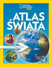 National Geographic Kids. Atlas świata. Autor:   Praca zbiorowa. Dadada.pl Okładka książki National Geographic Kids. Atlas świata