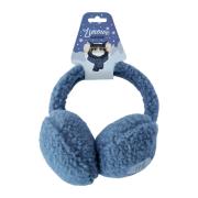Opakowanie Nauszniki pluszowe niebieskie