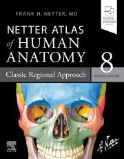 Okładka książki Netter Atlas of Human Anatomy: Classic Regional Approach: paperback + eBook