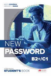 New Password B2+/C1 SB + online. Autor: Marta Rosińska, Gregory J.Manin. Dadada.pl Okładka książki New Password B2+/C1 SB + online