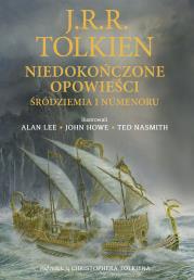Niedokończone opowieści Śródziemia i Númenoru (Wersja ilustrowana). Autor: Christopher Tolkien. Dadada.pl Okładka książki Niedokończone opowieści Śródziemia i Númenoru (Wersja ilustrowana)