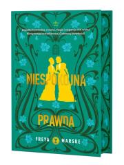Niespokojna prawda barwione brzegi. Autor: Marske Freya. Dadada.pl Okładka książki Niespokojna prawda barwione brzegi