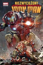 Okładka książki Niezwyciężony Iron Man. Tom 1