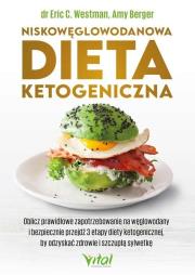 Okładka książki Niskowęglowodanowa dieta ketogeniczna