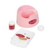 Nocnik z akcesoriami dla lalki Princess Coralie. Wydawca: Malik. Dadada.pl Opakowanie Nocnik z akcesoriami dla lalki Princess Coralie