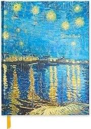 Opakowanie Notatnik A4 gładki TW Gwiaździsta noc nad Rodanem