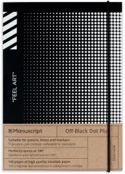 Opakowanie Notatnik A5/80K Off-black Dot Plus