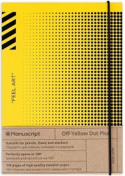 Opakowanie Notatnik A5/80K Off-yellow Dot Plus